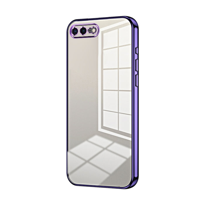 Caja de teléfono con orificio fino y revestimiento transparente, For iPhone 11 Pro Max, For iPhone 11, For iPhone 11 Pro, For iPhone X / XS, For iPhone XR, For iPhone XS Max, For iPhone 8 Plus / 7 Plus