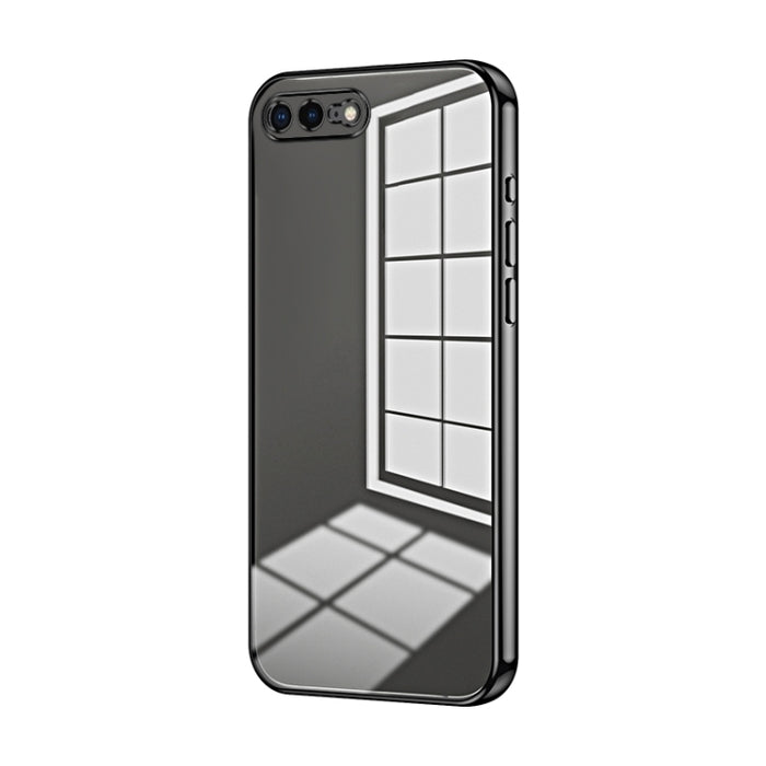 Caja de teléfono con orificio fino y revestimiento transparente, For iPhone 11 Pro Max, For iPhone 11, For iPhone 11 Pro, For iPhone X / XS, For iPhone XR, For iPhone XS Max, For iPhone 8 Plus / 7 Plus