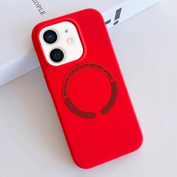 Funda para teléfono de silicona líquida magnética MagSafe, For iPhone 13 Pro Max, For iPhone 13 Pro, For iPhone 13, For iPhone 12, For iPhone 12 Pro Max, For iPhone 12 Pro, For iPhone 11