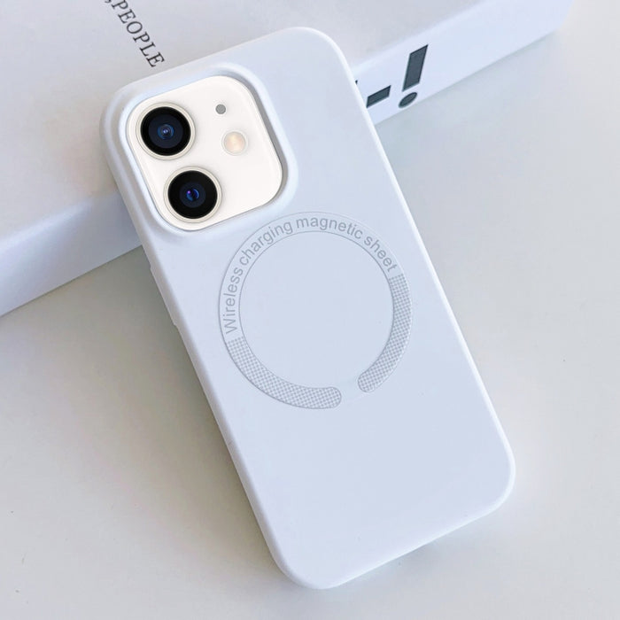 Funda para teléfono de silicona líquida magnética MagSafe, For iPhone 13 Pro Max, For iPhone 13 Pro, For iPhone 13, For iPhone 12, For iPhone 12 Pro Max, For iPhone 12 Pro, For iPhone 11