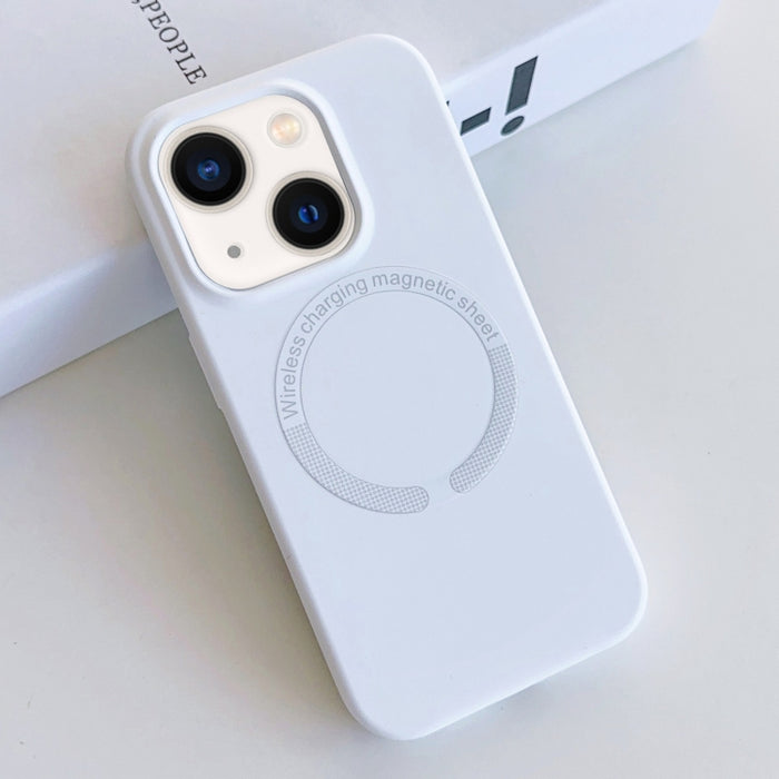 Funda para teléfono de silicona líquida magnética MagSafe, For iPhone 13 Pro Max, For iPhone 13 Pro, For iPhone 13, For iPhone 12, For iPhone 12 Pro Max, For iPhone 12 Pro, For iPhone 11