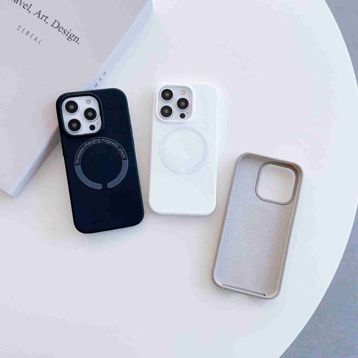 Funda para teléfono de silicona líquida magnética MagSafe, For iPhone 15 Pro Max, For iPhone 15 Pro, For iPhone 15 Plus, For iPhone 15, For iPhone 14 Plus, For iPhone 14, For iPhone 14 Pro, For iPhone 14 Pro Max