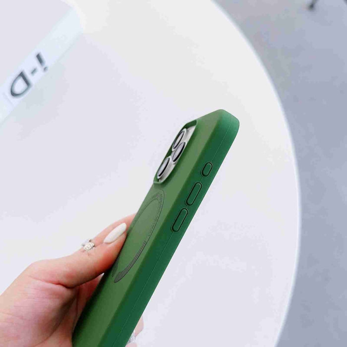Funda para teléfono de silicona líquida magnética MagSafe, For iPhone 13 Pro Max, For iPhone 13 Pro, For iPhone 13, For iPhone 12, For iPhone 12 Pro Max, For iPhone 12 Pro, For iPhone 11