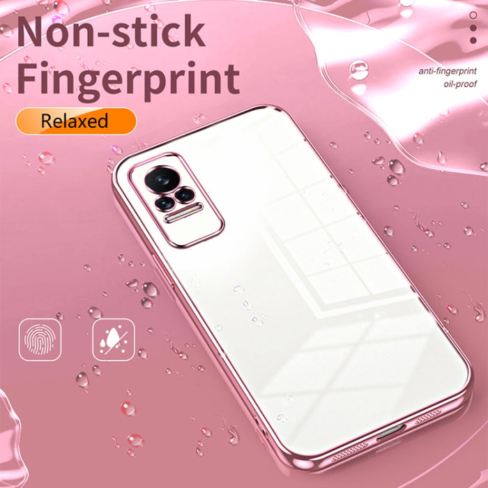 Caja de teléfono con orificio fino y revestimiento transparente, For Xiaomi Civi / Civi 1S, For Xiaomi Poco M4 Pro, For Xiaomi Poco X4 Pro 5G, For Xiaomi 12 / 12X, For Xiaomi 11T / 11T Pro, For Xiaomi Mix 4, For Xiaomi Mi 10S                           ...