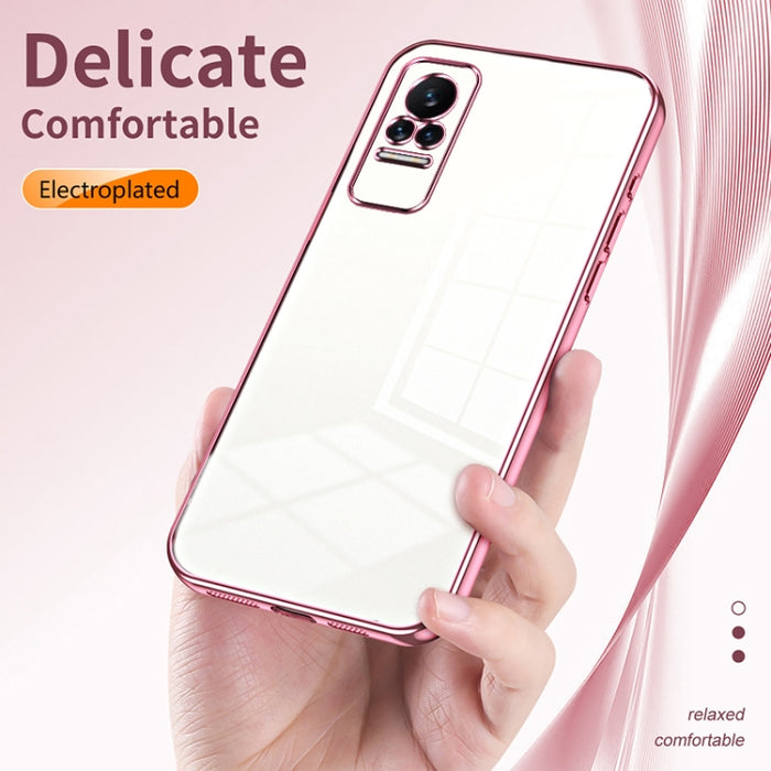 Caja de teléfono con orificio fino y revestimiento transparente, For Xiaomi Civi / Civi 1S, For Xiaomi Poco M4 Pro, For Xiaomi Poco X4 Pro 5G, For Xiaomi 12 / 12X, For Xiaomi 11T / 11T Pro, For Xiaomi Mix 4, For Xiaomi Mi 10S                           ...