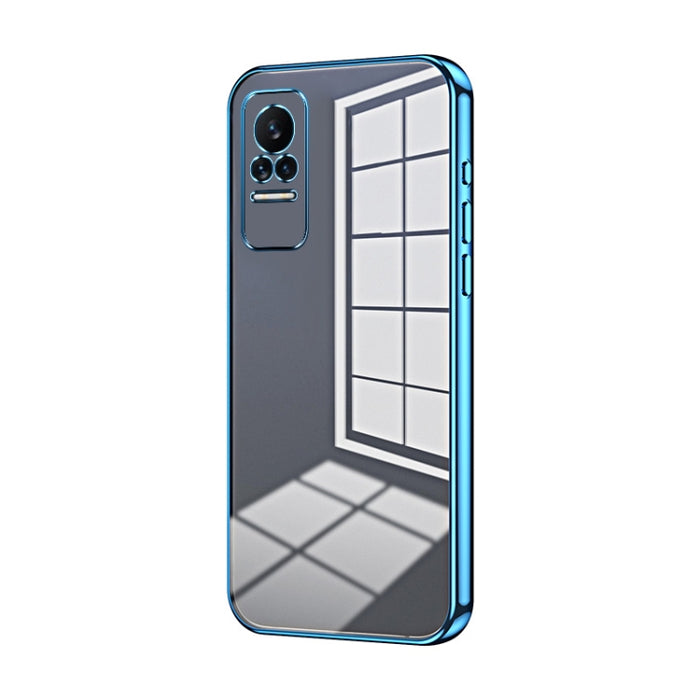 Caja de teléfono con orificio fino y revestimiento transparente, For Xiaomi Civi / Civi 1S, For Xiaomi Poco M4 Pro, For Xiaomi Poco X4 Pro 5G, For Xiaomi 12 / 12X, For Xiaomi 11T / 11T Pro, For Xiaomi Mix 4, For Xiaomi Mi 10S                           ...