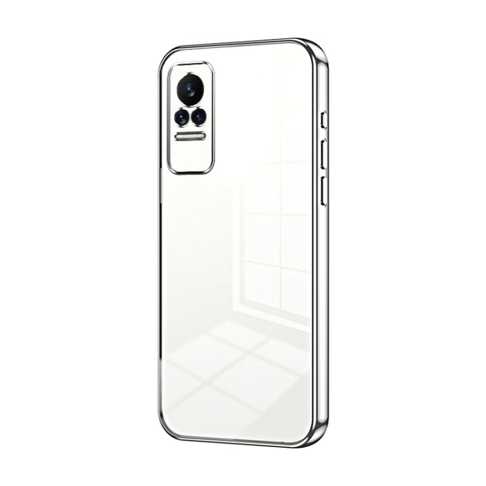 Caja de teléfono con orificio fino y revestimiento transparente, For Xiaomi Civi / Civi 1S, For Xiaomi Poco M4 Pro, For Xiaomi Poco X4 Pro 5G, For Xiaomi 12 / 12X, For Xiaomi 11T / 11T Pro, For Xiaomi Mix 4, For Xiaomi Mi 10S                           ...