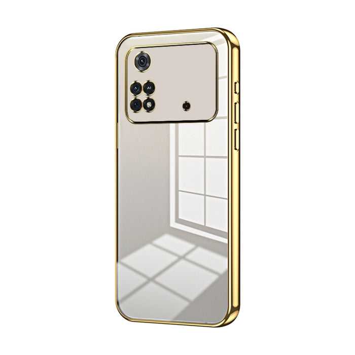 Caja de teléfono con orificio fino y revestimiento transparente, For Xiaomi Civi / Civi 1S, For Xiaomi Poco M4 Pro, For Xiaomi Poco X4 Pro 5G, For Xiaomi 12 / 12X, For Xiaomi 11T / 11T Pro, For Xiaomi Mix 4, For Xiaomi Mi 10S                           ...