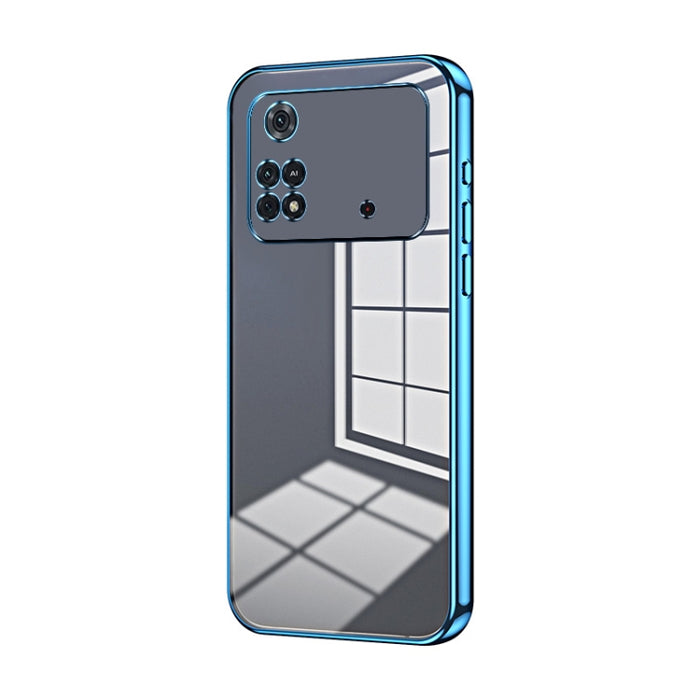 Caja de teléfono con orificio fino y revestimiento transparente, For Xiaomi Civi / Civi 1S, For Xiaomi Poco M4 Pro, For Xiaomi Poco X4 Pro 5G, For Xiaomi 12 / 12X, For Xiaomi 11T / 11T Pro, For Xiaomi Mix 4, For Xiaomi Mi 10S                           ...