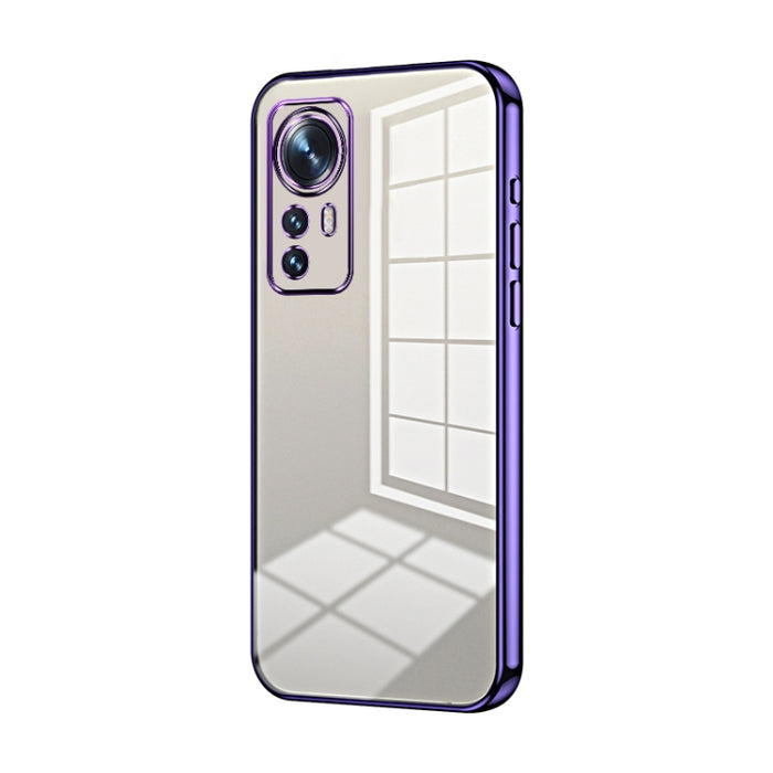 Caja de teléfono con orificio fino y revestimiento transparente, For Xiaomi Civi / Civi 1S, For Xiaomi Poco M4 Pro, For Xiaomi Poco X4 Pro 5G, For Xiaomi 12 / 12X, For Xiaomi 11T / 11T Pro, For Xiaomi Mix 4, For Xiaomi Mi 10S                           ...