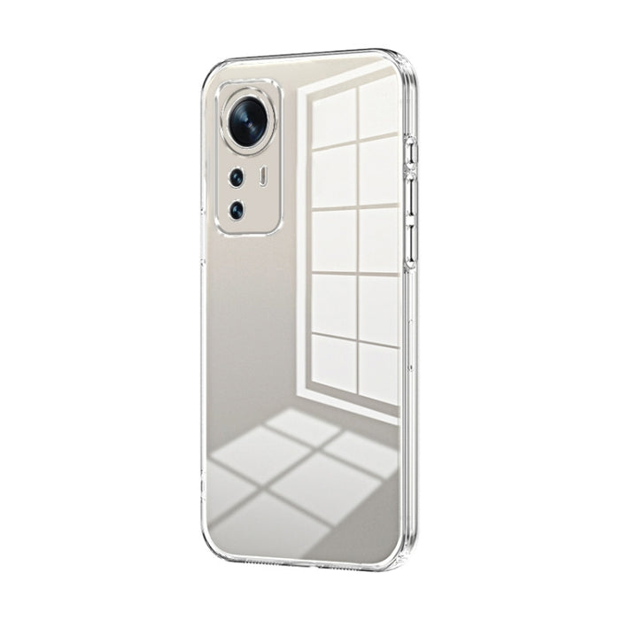 Caja de teléfono con orificio fino y revestimiento transparente, For Xiaomi Civi / Civi 1S, For Xiaomi Poco M4 Pro, For Xiaomi Poco X4 Pro 5G, For Xiaomi 12 / 12X, For Xiaomi 11T / 11T Pro, For Xiaomi Mix 4, For Xiaomi Mi 10S                           ...