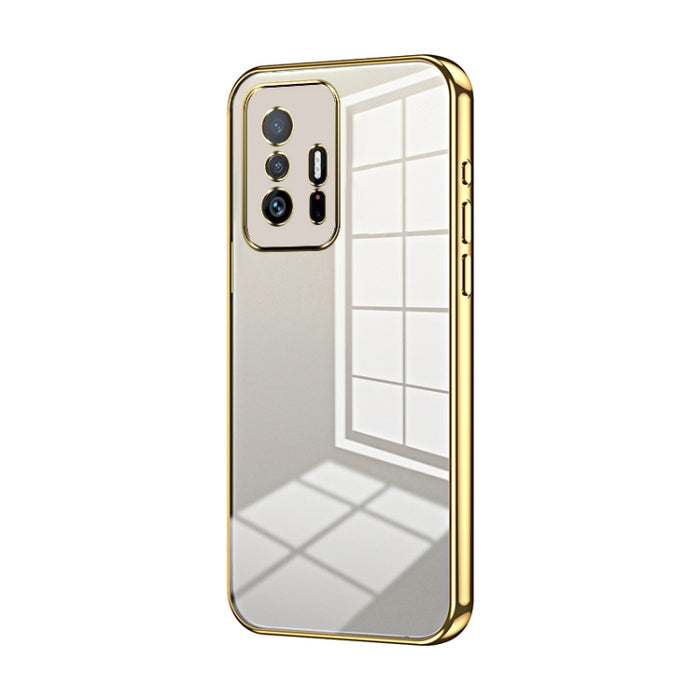 Caja de teléfono con orificio fino y revestimiento transparente, For Xiaomi Civi / Civi 1S, For Xiaomi Poco M4 Pro, For Xiaomi Poco X4 Pro 5G, For Xiaomi 12 / 12X, For Xiaomi 11T / 11T Pro, For Xiaomi Mix 4, For Xiaomi Mi 10S                           ...