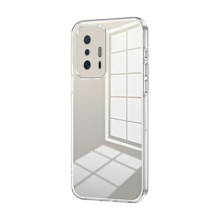 Caja de teléfono con orificio fino y revestimiento transparente, For Xiaomi Civi / Civi 1S, For Xiaomi Poco M4 Pro, For Xiaomi Poco X4 Pro 5G, For Xiaomi 12 / 12X, For Xiaomi 11T / 11T Pro, For Xiaomi Mix 4, For Xiaomi Mi 10S                           ...