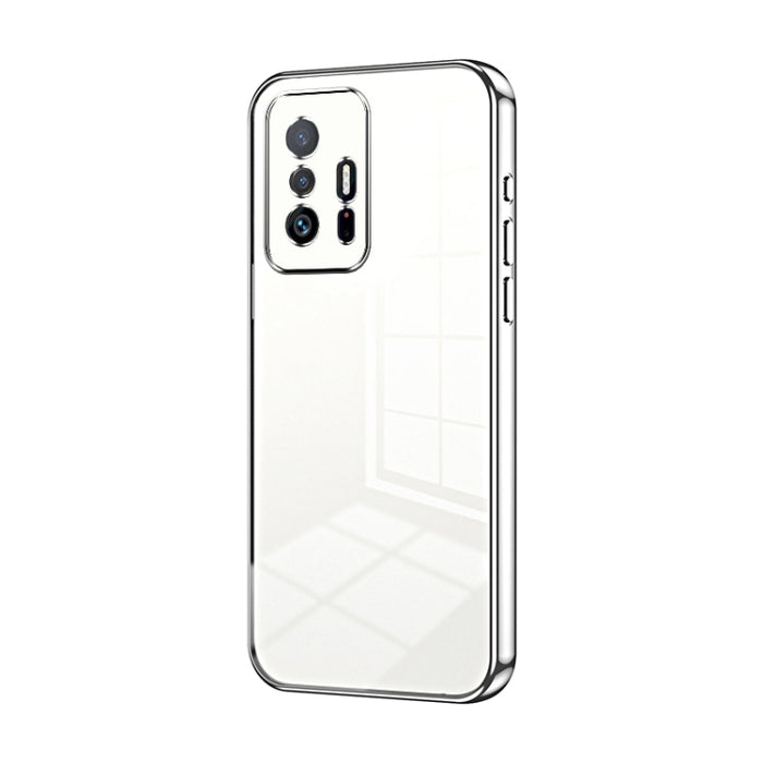 Caja de teléfono con orificio fino y revestimiento transparente, For Xiaomi Civi / Civi 1S, For Xiaomi Poco M4 Pro, For Xiaomi Poco X4 Pro 5G, For Xiaomi 12 / 12X, For Xiaomi 11T / 11T Pro, For Xiaomi Mix 4, For Xiaomi Mi 10S                           ...