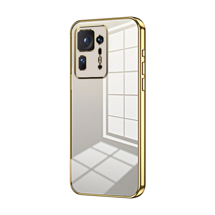 Caja de teléfono con orificio fino y revestimiento transparente, For Xiaomi Civi / Civi 1S, For Xiaomi Poco M4 Pro, For Xiaomi Poco X4 Pro 5G, For Xiaomi 12 / 12X, For Xiaomi 11T / 11T Pro, For Xiaomi Mix 4, For Xiaomi Mi 10S                           ...