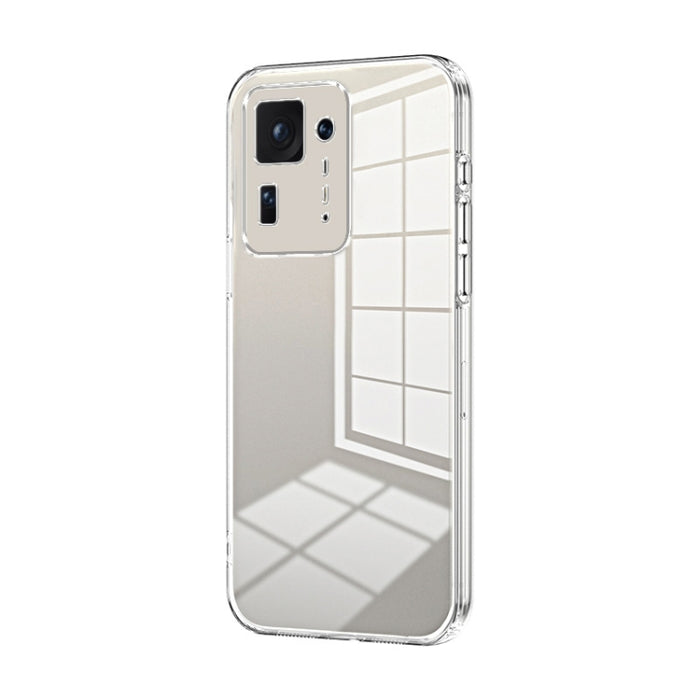 Caja de teléfono con orificio fino y revestimiento transparente, For Xiaomi Civi / Civi 1S, For Xiaomi Poco M4 Pro, For Xiaomi Poco X4 Pro 5G, For Xiaomi 12 / 12X, For Xiaomi 11T / 11T Pro, For Xiaomi Mix 4, For Xiaomi Mi 10S                           ...