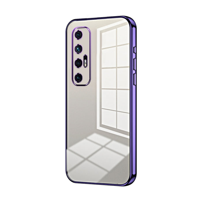 Caja de teléfono con orificio fino y revestimiento transparente, For Xiaomi Civi / Civi 1S, For Xiaomi Poco M4 Pro, For Xiaomi Poco X4 Pro 5G, For Xiaomi 12 / 12X, For Xiaomi 11T / 11T Pro, For Xiaomi Mix 4, For Xiaomi Mi 10S                           ...