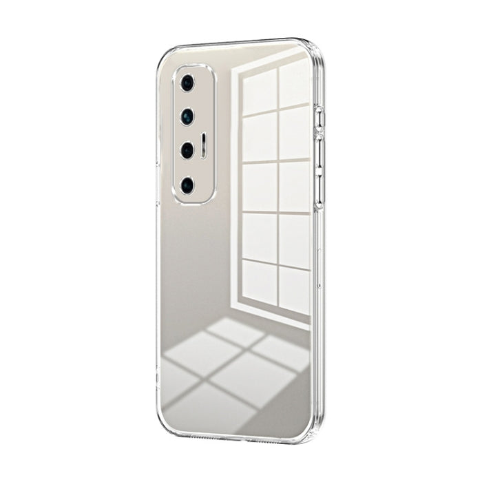 Caja de teléfono con orificio fino y revestimiento transparente, For Xiaomi Civi / Civi 1S, For Xiaomi Poco M4 Pro, For Xiaomi Poco X4 Pro 5G, For Xiaomi 12 / 12X, For Xiaomi 11T / 11T Pro, For Xiaomi Mix 4, For Xiaomi Mi 10S                           ...