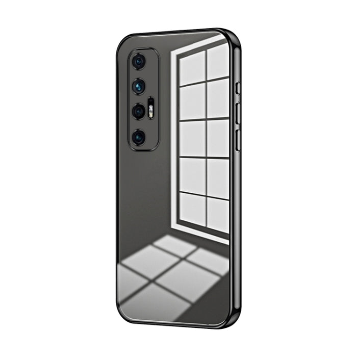 Caja de teléfono con orificio fino y revestimiento transparente, For Xiaomi Civi / Civi 1S, For Xiaomi Poco M4 Pro, For Xiaomi Poco X4 Pro 5G, For Xiaomi 12 / 12X, For Xiaomi 11T / 11T Pro, For Xiaomi Mix 4, For Xiaomi Mi 10S                           ...