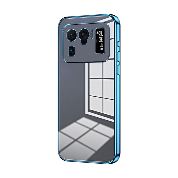 Caja de teléfono con orificio fino y revestimiento transparente, For Xiaomi Civi / Civi 1S, For Xiaomi Poco M4 Pro, For Xiaomi Poco X4 Pro 5G, For Xiaomi 12 / 12X, For Xiaomi 11T / 11T Pro, For Xiaomi Mix 4, For Xiaomi Mi 10S                           ...