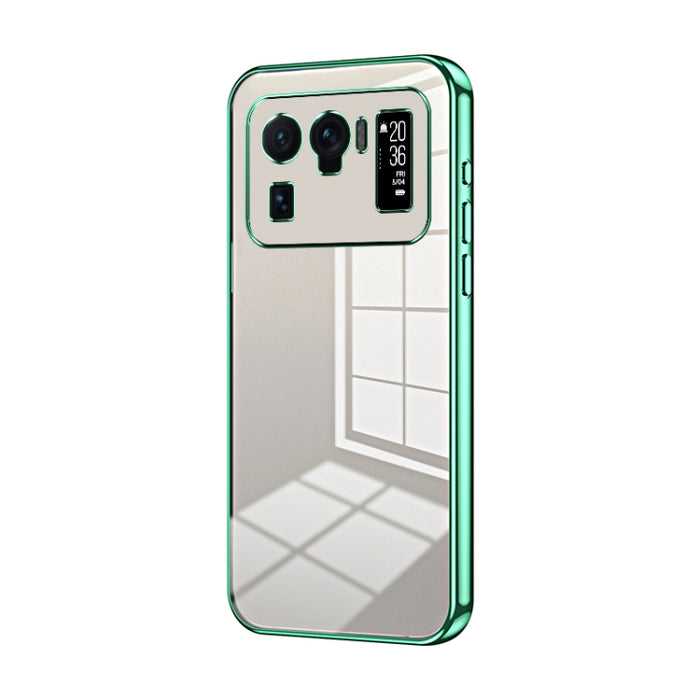 Caja de teléfono con orificio fino y revestimiento transparente, For Xiaomi Civi / Civi 1S, For Xiaomi Poco M4 Pro, For Xiaomi Poco X4 Pro 5G, For Xiaomi 12 / 12X, For Xiaomi 11T / 11T Pro, For Xiaomi Mix 4, For Xiaomi Mi 10S                           ...