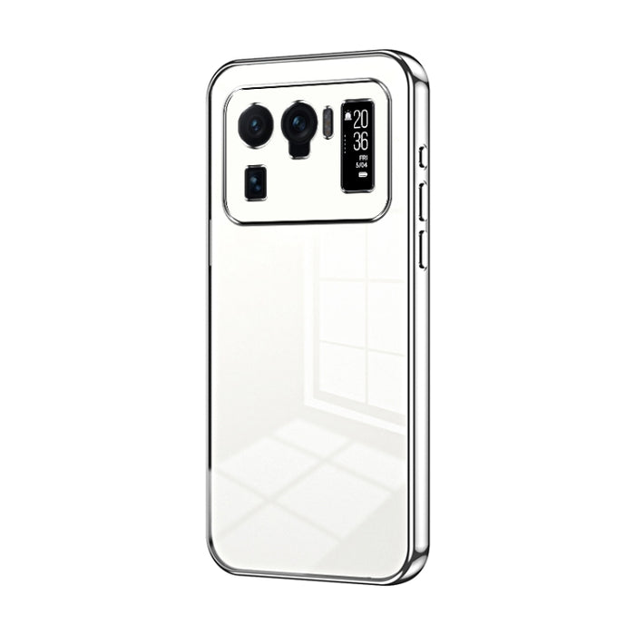 Caja de teléfono con orificio fino y revestimiento transparente, For Xiaomi Civi / Civi 1S, For Xiaomi Poco M4 Pro, For Xiaomi Poco X4 Pro 5G, For Xiaomi 12 / 12X, For Xiaomi 11T / 11T Pro, For Xiaomi Mix 4, For Xiaomi Mi 10S                           ...