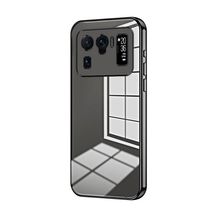 Caja de teléfono con orificio fino y revestimiento transparente, For Xiaomi Civi / Civi 1S, For Xiaomi Poco M4 Pro, For Xiaomi Poco X4 Pro 5G, For Xiaomi 12 / 12X, For Xiaomi 11T / 11T Pro, For Xiaomi Mix 4, For Xiaomi Mi 10S                           ...