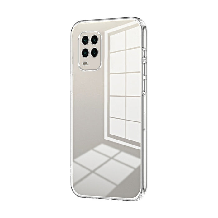 Caja de teléfono con orificio fino y revestimiento transparente, For Xiaomi Civi / Civi 1S, For Xiaomi Poco M4 Pro, For Xiaomi Poco X4 Pro 5G, For Xiaomi 12 / 12X, For Xiaomi 11T / 11T Pro, For Xiaomi Mix 4, For Xiaomi Mi 10S                           ...