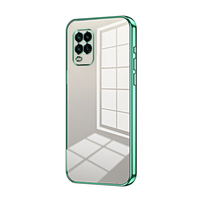 Caja de teléfono con orificio fino y revestimiento transparente, For Xiaomi Civi / Civi 1S, For Xiaomi Poco M4 Pro, For Xiaomi Poco X4 Pro 5G, For Xiaomi 12 / 12X, For Xiaomi 11T / 11T Pro, For Xiaomi Mix 4, For Xiaomi Mi 10S                           ...