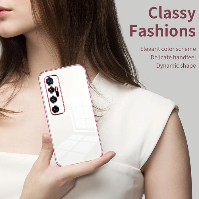Caja de teléfono con orificio fino y revestimiento transparente, For Xiaomi Mi 10 Ultra, For Xiaomi Mi 10 Pro 5G, For Xiaomi Mi 10 5G, For Xiaomi Mi CC9 Pro / Mi Note 10, For Xiaomi Mi CC9e / Mi A3, For Xiaomi Mi 9