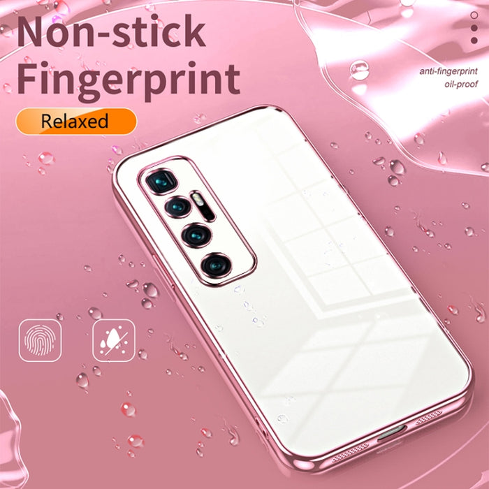 Caja de teléfono con orificio fino y revestimiento transparente, For Xiaomi Mi 10 Ultra, For Xiaomi Mi 10 Pro 5G, For Xiaomi Mi 10 5G, For Xiaomi Mi CC9 Pro / Mi Note 10, For Xiaomi Mi CC9e / Mi A3, For Xiaomi Mi 9