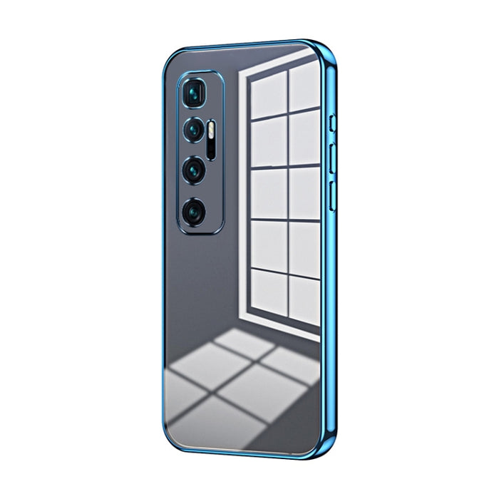 Caja de teléfono con orificio fino y revestimiento transparente, For Xiaomi Mi 10 Ultra, For Xiaomi Mi 10 Pro 5G, For Xiaomi Mi 10 5G, For Xiaomi Mi CC9 Pro / Mi Note 10, For Xiaomi Mi CC9e / Mi A3, For Xiaomi Mi 9