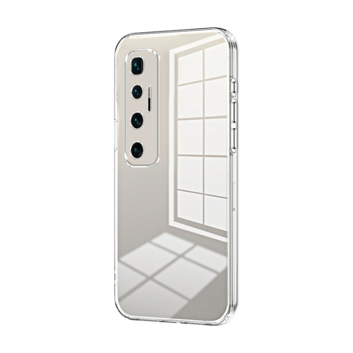 Caja de teléfono con orificio fino y revestimiento transparente, For Xiaomi Mi 10 Ultra, For Xiaomi Mi 10 Pro 5G, For Xiaomi Mi 10 5G, For Xiaomi Mi CC9 Pro / Mi Note 10, For Xiaomi Mi CC9e / Mi A3, For Xiaomi Mi 9