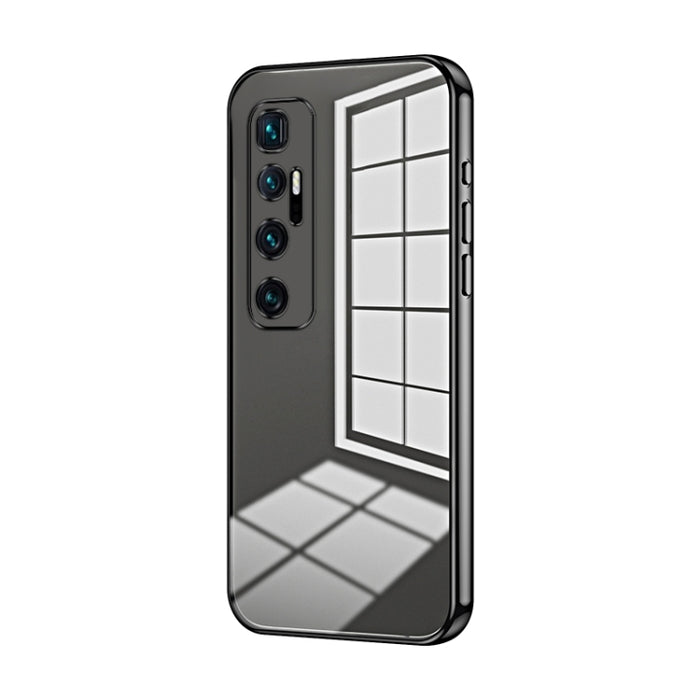 Caja de teléfono con orificio fino y revestimiento transparente, For Xiaomi Mi 10 Ultra, For Xiaomi Mi 10 Pro 5G, For Xiaomi Mi 10 5G, For Xiaomi Mi CC9 Pro / Mi Note 10, For Xiaomi Mi CC9e / Mi A3, For Xiaomi Mi 9