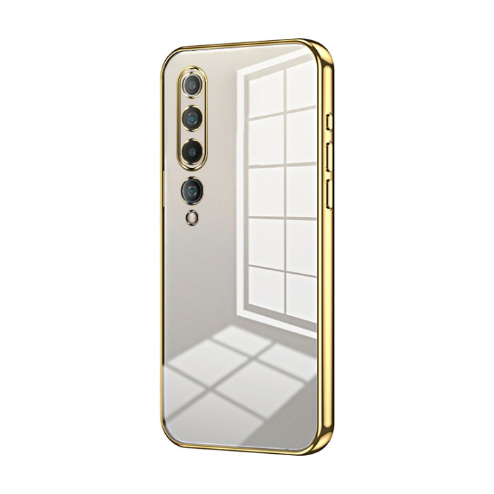 Caja de teléfono con orificio fino y revestimiento transparente, For Xiaomi Mi 10 Ultra, For Xiaomi Mi 10 Pro 5G, For Xiaomi Mi 10 5G, For Xiaomi Mi CC9 Pro / Mi Note 10, For Xiaomi Mi CC9e / Mi A3, For Xiaomi Mi 9