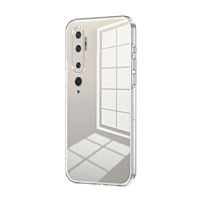 Caja de teléfono con orificio fino y revestimiento transparente, For Xiaomi Mi 10 Ultra, For Xiaomi Mi 10 Pro 5G, For Xiaomi Mi 10 5G, For Xiaomi Mi CC9 Pro / Mi Note 10, For Xiaomi Mi CC9e / Mi A3, For Xiaomi Mi 9