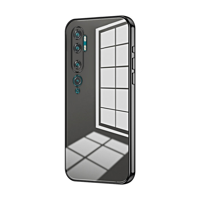 Caja de teléfono con orificio fino y revestimiento transparente, For Xiaomi Mi 10 Ultra, For Xiaomi Mi 10 Pro 5G, For Xiaomi Mi 10 5G, For Xiaomi Mi CC9 Pro / Mi Note 10, For Xiaomi Mi CC9e / Mi A3, For Xiaomi Mi 9