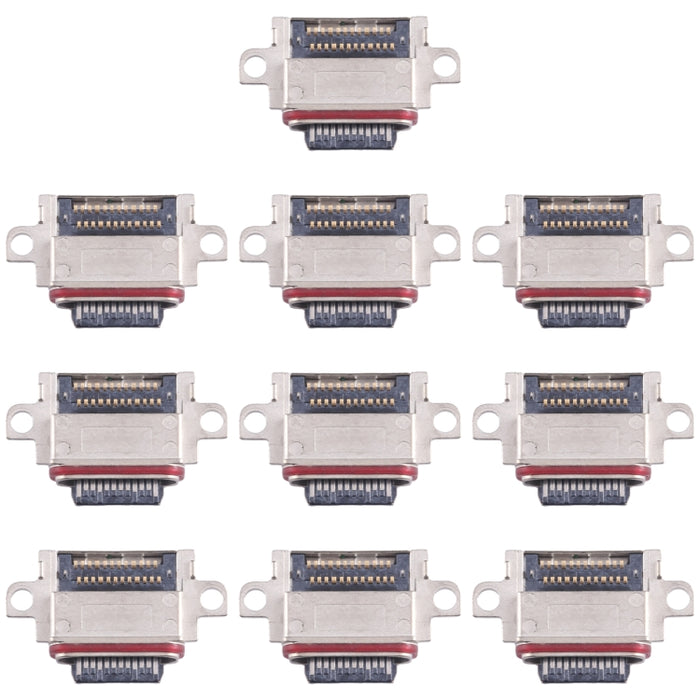 Conector de puerto de carga original de 10 piezas, For Samsung Galaxy A15 5G SM-A156B, For Samsung Galaxy A55 SM-A556B, For Samsung Galaxy A35 SM-A356B, For Samsung Galaxy S24 Ultra, For Samsung Galaxy S24+, For Samsung Galaxy S24                      ...