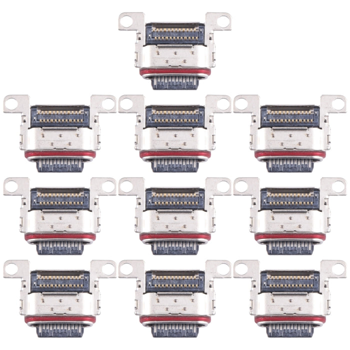 Conector de puerto de carga original de 10 piezas, For Samsung Galaxy A15 5G SM-A156B, For Samsung Galaxy A55 SM-A556B, For Samsung Galaxy A35 SM-A356B, For Samsung Galaxy S24 Ultra, For Samsung Galaxy S24+, For Samsung Galaxy S24                      ...