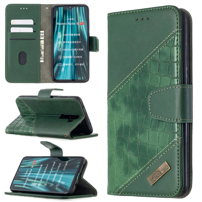 Funda de cuero PU con tapa horizontal y textura de cocodrilo a juego con billetera, soporte y ranuras para tarjetas, For Nokia 2.3, For Xiaomi Redmi 7A, For Xiaomi Redmi 7, For Xiaomi Redmi 8A, For Xiaomi Redmi 8, For Xiaomi Redmi 9                    ...