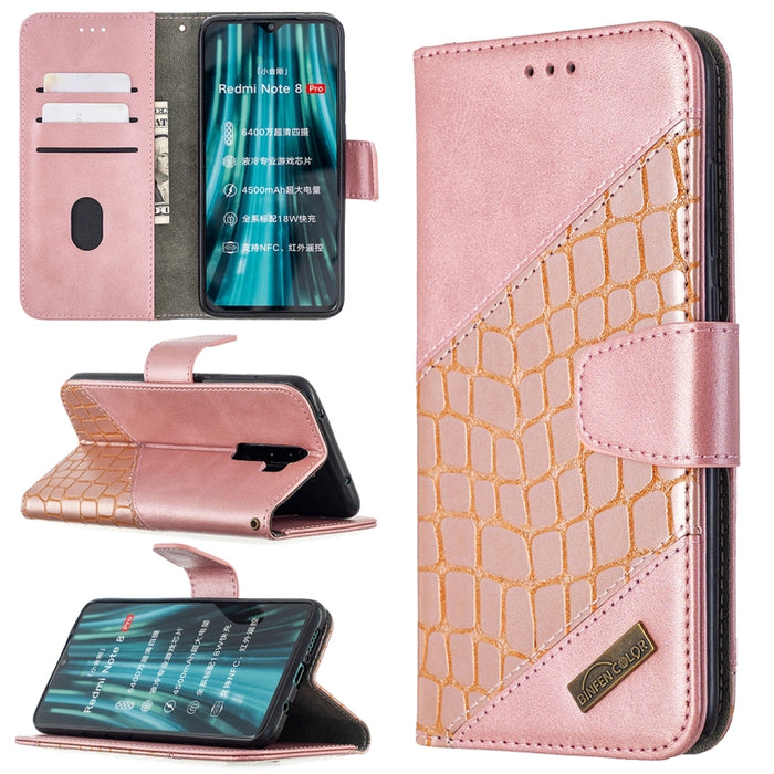 Funda de cuero PU con tapa horizontal y textura de cocodrilo a juego con billetera, soporte y ranuras para tarjetas, For Nokia 2.3, For Xiaomi Redmi 7A, For Xiaomi Redmi 7, For Xiaomi Redmi 8A, For Xiaomi Redmi 8, For Xiaomi Redmi 9                    ...