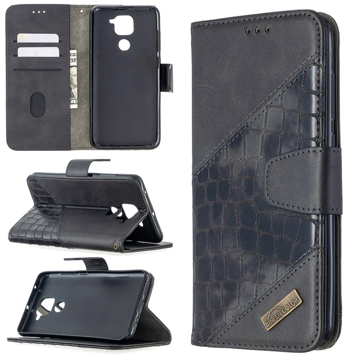 Funda de cuero PU con tapa horizontal y textura de cocodrilo a juego con billetera, soporte y ranuras para tarjetas, For Nokia 2.3, For Xiaomi Redmi 7A, For Xiaomi Redmi 7, For Xiaomi Redmi 8A, For Xiaomi Redmi 8, For Xiaomi Redmi 9                    ...