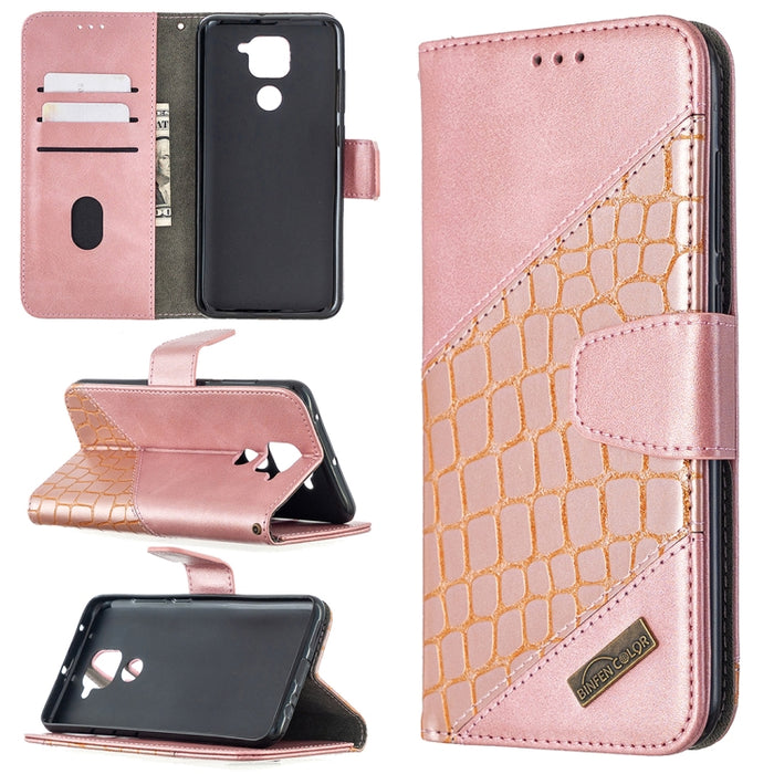 Funda de cuero PU con tapa horizontal y textura de cocodrilo a juego con billetera, soporte y ranuras para tarjetas, For Nokia 2.3, For Xiaomi Redmi 7A, For Xiaomi Redmi 7, For Xiaomi Redmi 8A, For Xiaomi Redmi 8, For Xiaomi Redmi 9                    ...