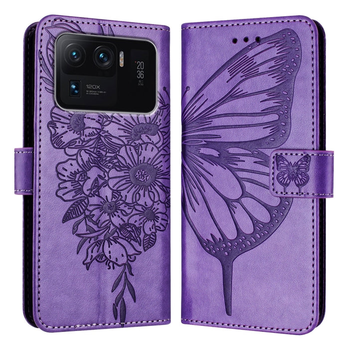 Funda para teléfono de cuero con mariposa en relieve, For Xiaomi Redmi Note 11 Pro+ 5G EU, For Xiaomi Civi 1S, For Xiaomi Poco X3 GT, For Xiaomi Mi 11 Ultra, For Xiaomi Mi 10T Lite 5G, For Xiaomi Redmi 8 / 8A, For Xiaomi Mi CC9 / Mi 9 Lite             ...