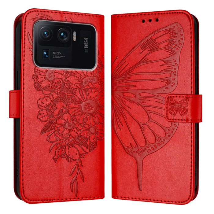 Funda para teléfono de cuero con mariposa en relieve, For Xiaomi Redmi Note 11 Pro+ 5G EU, For Xiaomi Civi 1S, For Xiaomi Poco X3 GT, For Xiaomi Mi 11 Ultra, For Xiaomi Mi 10T Lite 5G, For Xiaomi Redmi 8 / 8A, For Xiaomi Mi CC9 / Mi 9 Lite             ...