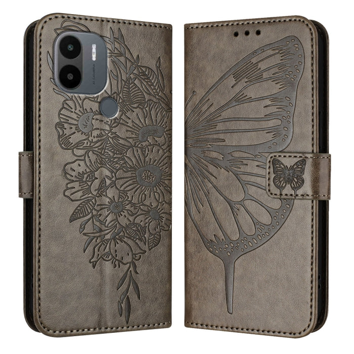 Funda para teléfono de cuero con mariposa en relieve, For Xiaomi Redmi 13C, For Xiaomi Redmi Note 13 Pro+ 5G, For Xiaomi Redmi Note 13 Pro 5G Global, For Xiaomi Poco M6 Pro 5G / Redmi 12 4G/5G, For Xiaomi Redmi K70 / K70 Pro                            ...