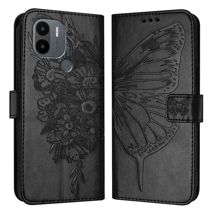 Funda para teléfono de cuero con mariposa en relieve, For Xiaomi Redmi 13C, For Xiaomi Redmi Note 13 Pro+ 5G, For Xiaomi Redmi Note 13 Pro 5G Global, For Xiaomi Poco M6 Pro 5G / Redmi 12 4G/5G, For Xiaomi Redmi K70 / K70 Pro                            ...