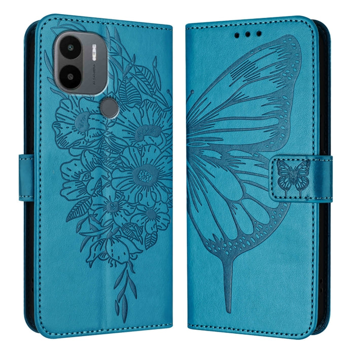 Funda para teléfono de cuero con mariposa en relieve, For Xiaomi Redmi 13C, For Xiaomi Redmi Note 13 Pro+ 5G, For Xiaomi Redmi Note 13 Pro 5G Global, For Xiaomi Poco M6 Pro 5G / Redmi 12 4G/5G, For Xiaomi Redmi K70 / K70 Pro                            ...
