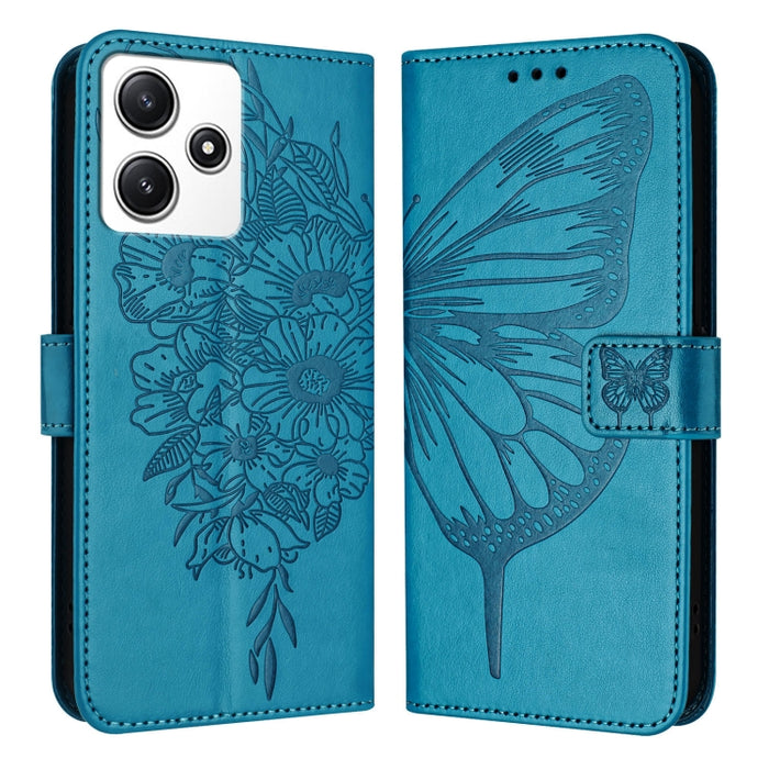 Funda para teléfono de cuero con mariposa en relieve, For Xiaomi Redmi 13C, For Xiaomi Redmi Note 13 Pro+ 5G, For Xiaomi Redmi Note 13 Pro 5G Global, For Xiaomi Poco M6 Pro 5G / Redmi 12 4G/5G, For Xiaomi Redmi K70 / K70 Pro                            ...