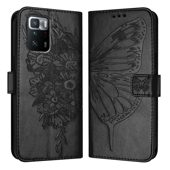 Funda para teléfono de cuero con mariposa en relieve, For Xiaomi Redmi Note 11 Pro+ 5G EU, For Xiaomi Civi 1S, For Xiaomi Poco X3 GT, For Xiaomi Mi 11 Ultra, For Xiaomi Mi 10T Lite 5G, For Xiaomi Redmi 8 / 8A, For Xiaomi Mi CC9 / Mi 9 Lite             ...